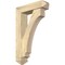 Ekena Millwork Imperial Arts and Crafts Rough Sawn Bracket w/ Offset Brace, Douglas Fir, 6"W x 22"D x 34"H BKT0604X22X34IMP03RDF - alternate 1